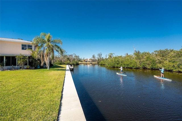 property view of water