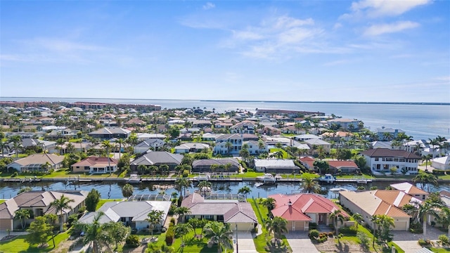 2160 Palm Tree Dr, Punta Gorda, FL 33950 - aerial view of residential area with a nearby body of water