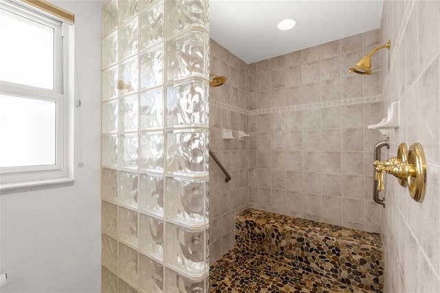 2160 Palm Tree Dr, Punta Gorda, FL 33950 - full bath with a walk in shower and plenty of natural light