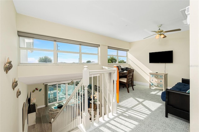 2255 N Beach Rd Unit 13, Englewood, FL 34223 - interior space featuring baseboards and ceiling fan