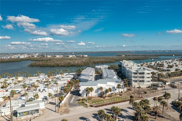 2255 N Beach Rd Unit 13, Englewood, FL 34223 - aerial view with a water view