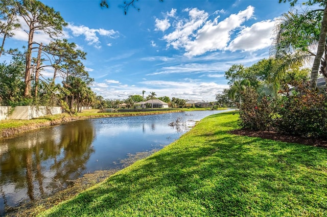 property view of water