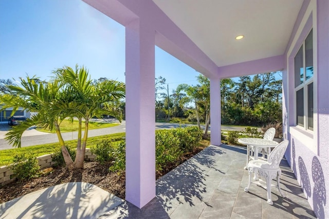 view of patio