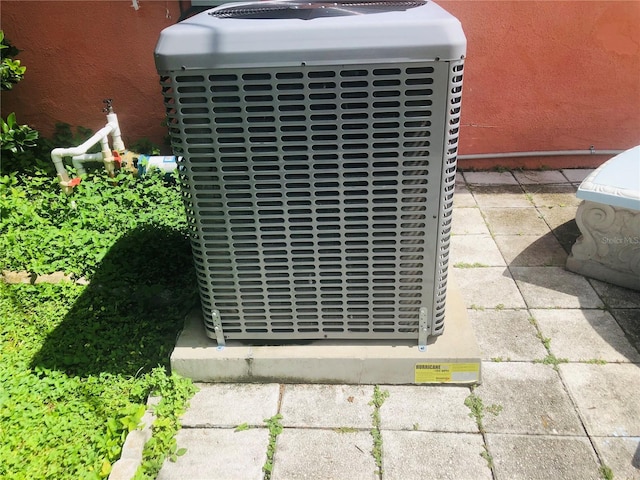 exterior details with cooling unit