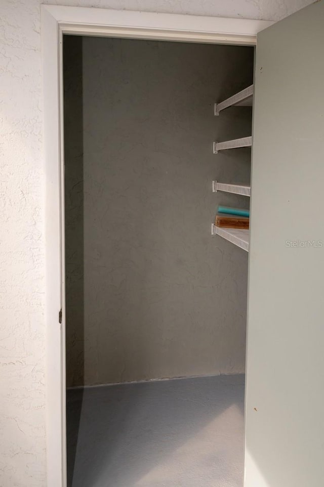 view of closet