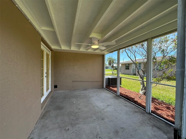192 Garden Ave NW, Port Charlotte, FL 33952 - view of unfurnished sunroom