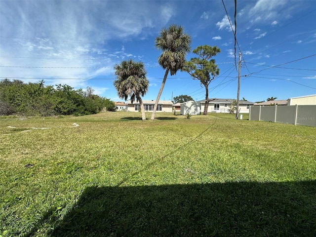 192 Garden Ave NW, Port Charlotte, FL 33952 - view of yard featuring fence