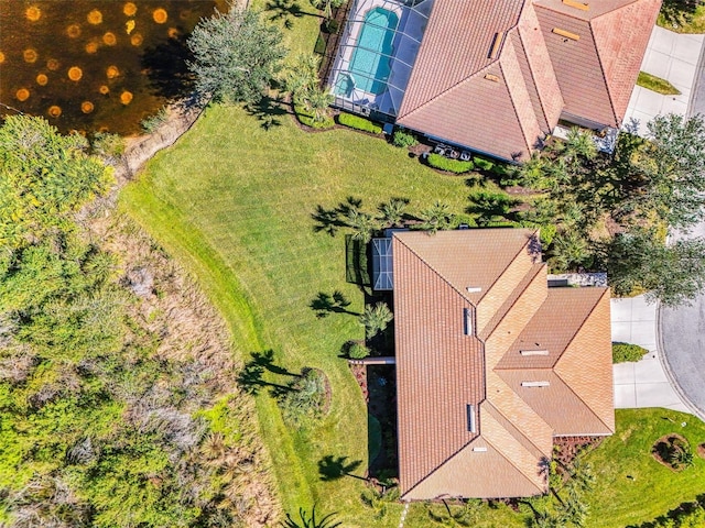 drone / aerial view