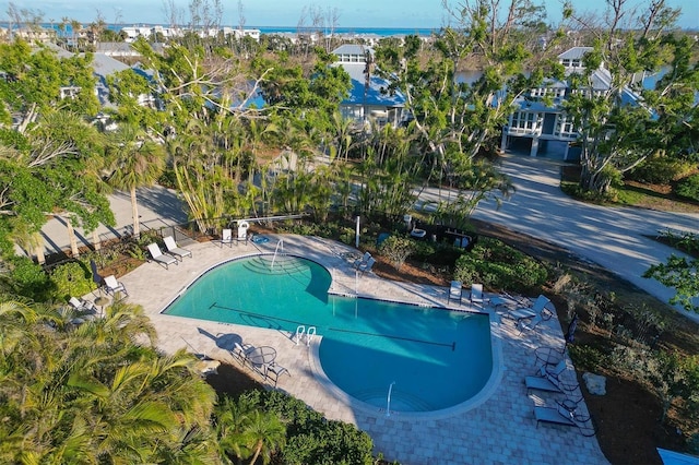 pool featuring a patio