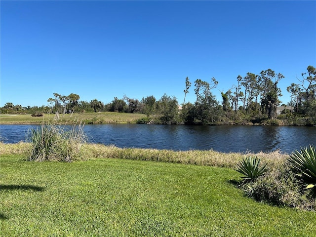 property view of water