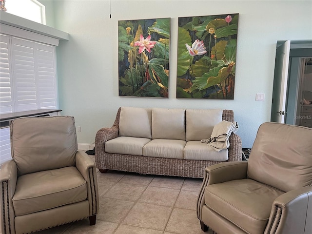 view of living area