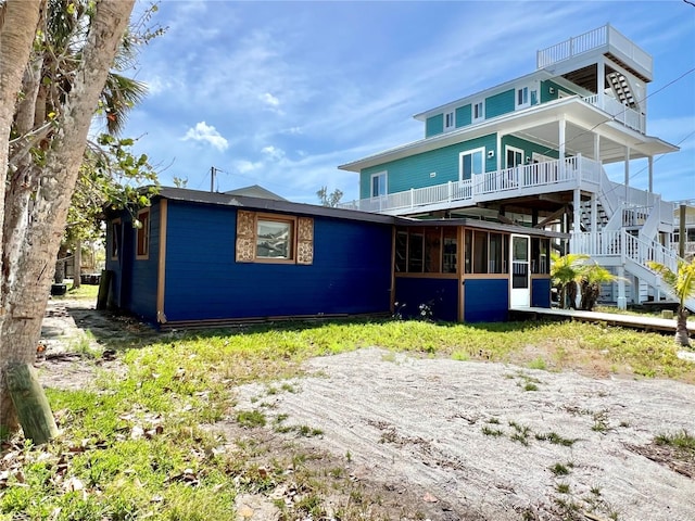 view of rear view of house