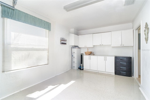 garage featuring visible vents