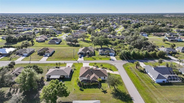 drone / aerial view featuring a residential view