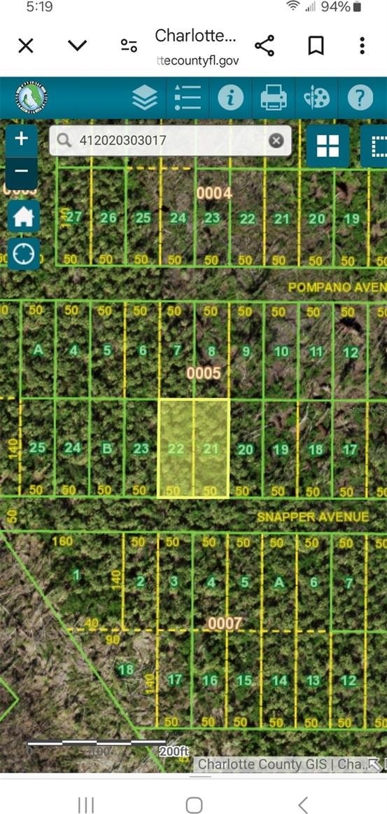 Listing photo 2 for Snapper Lot 21 & 22, Placida FL 33946