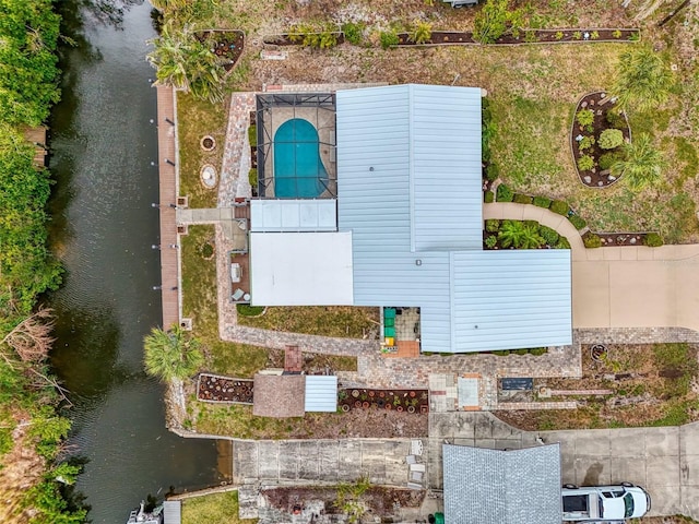 1173 Brown St, Englewood, FL 34224 - drone / aerial view of a nearby body of water