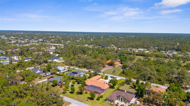 drone / aerial view featuring a residential view