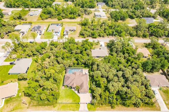 birds eye view of property featuring a residential view