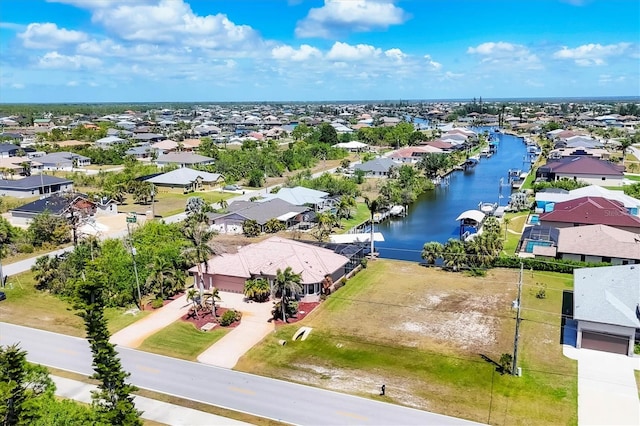 14810 Ingraham Blvd, Port Charlotte, FL 33981 - aerial perspective of suburban area with a nearby body of water