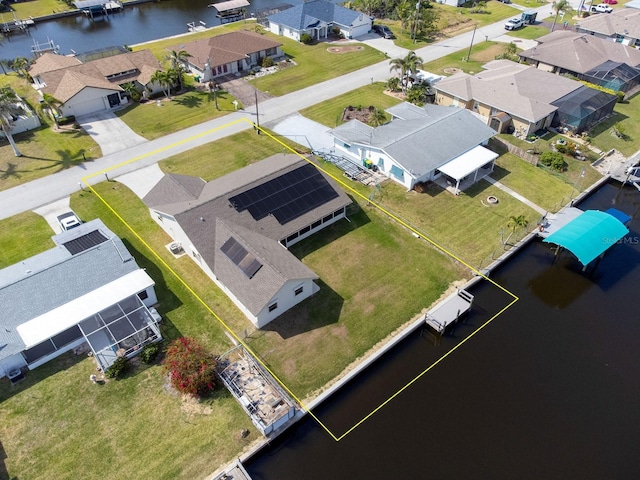 5266 Cooper Ter, Port Charlotte, FL 33981 - aerial perspective of suburban area with a large body of water