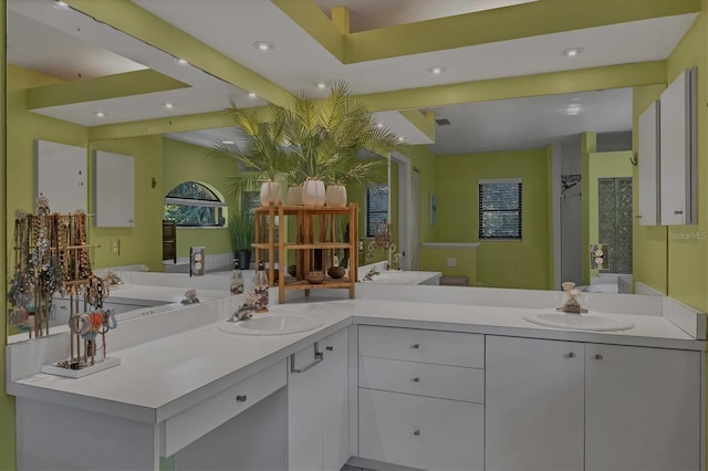 850 Van Gogh Rd, Englewood, FL 34223 - full bath featuring recessed lighting and double vanity