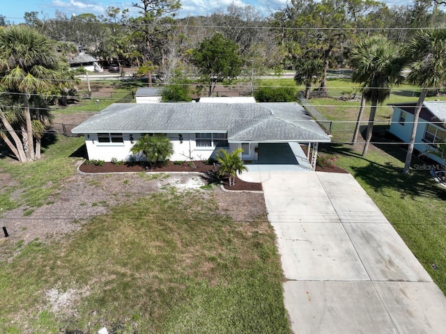 1493 Kathleen Pl, Englewood, FL 34223 - view from above of property