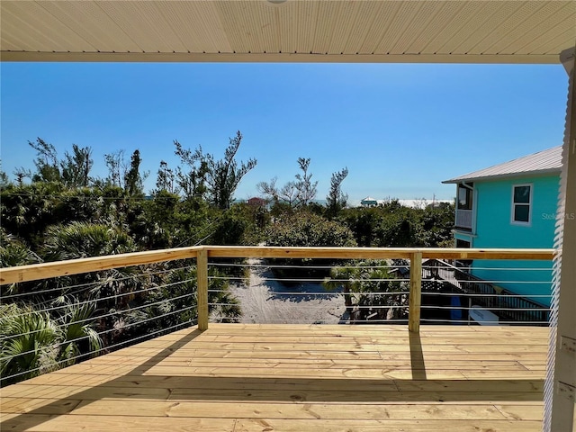 8152 Little Gasparilla Is, Placida, FL 33946 - deck featuring a water view