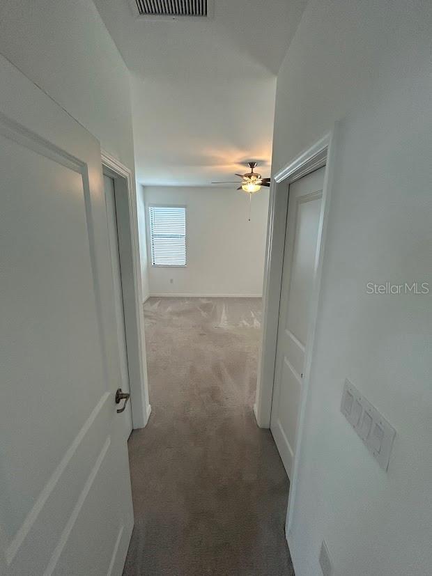15968 Honeysuckle St, Port Charlotte, FL 33953 - corridor with carpet flooring and baseboards