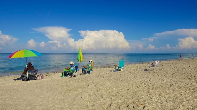 1551 Beach Rd Unit 412, Englewood, FL 34223 - water view with local beach