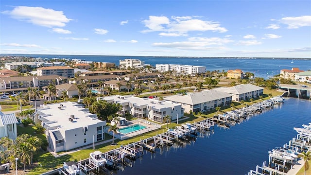 316 Coldeway Dr Unit 29, Punta Gorda, FL 33950 - aerial view featuring a water view