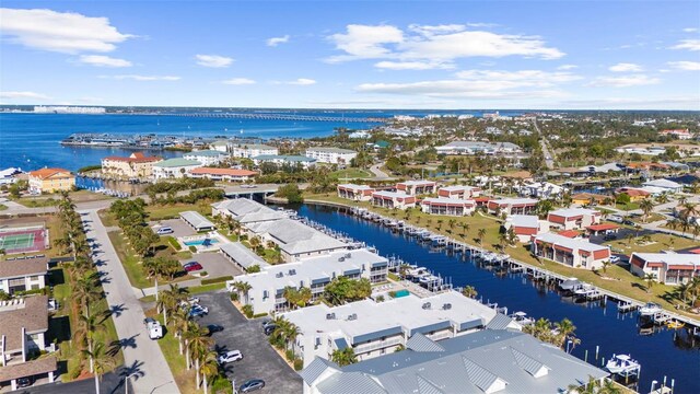 316 Coldeway Dr Unit 29, Punta Gorda, FL 33950 - aerial view with a water view