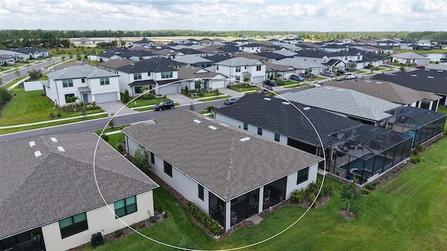 2117 Laurifolia Ct, North Port, FL 34289 - drone / aerial view featuring a residential view