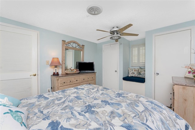 1670 Faust Dr, Englewood, FL 34224 - bedroom featuring ceiling fan