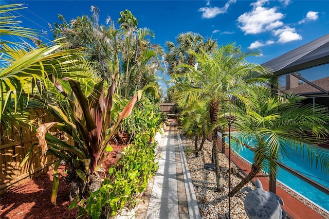 1670 Faust Dr, Englewood, FL 34224 - surrounding community featuring a swimming pool and fence private yard