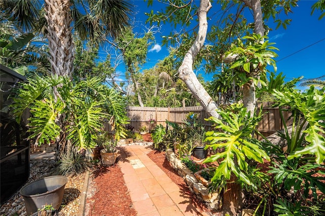 1670 Faust Dr, Englewood, FL 34224 - view of yard with fence