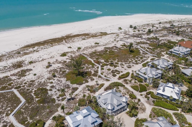 17 Seawatch Dr, Boca Grande, FL 33921 - bird's eye view featuring a view of the beach and a water view
