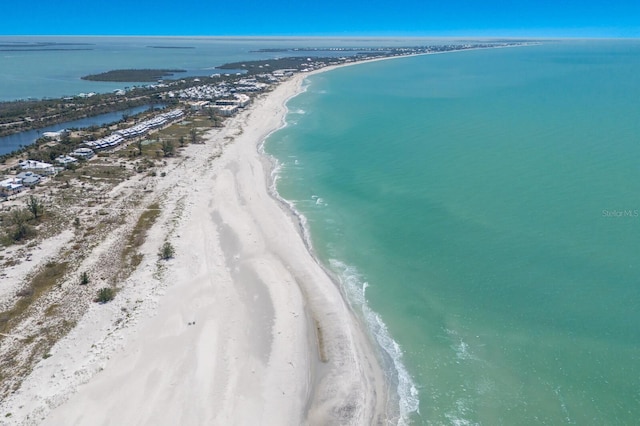 17 Seawatch Dr, Boca Grande, FL 33921 - drone / aerial view with a view of the beach and a water view