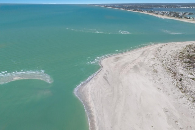 17 Seawatch Dr, Boca Grande, FL 33921 - bird's eye view featuring a view of the beach and a water view