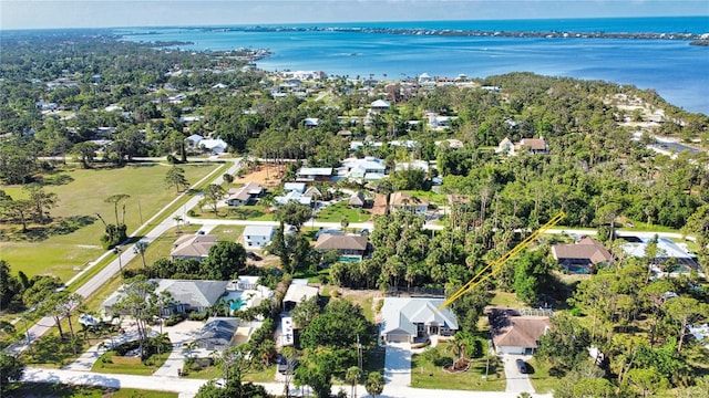 941 Elwood Ave, Englewood, FL 34223 - view of property location featuring a large body of water and nearby suburban area