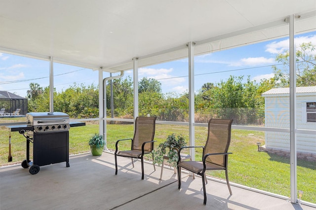 7089 Benson St, Englewood, FL 34224 - view of unfurnished sunroom