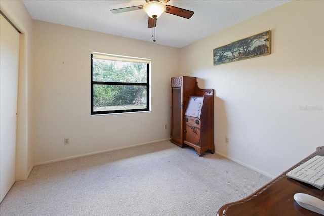 6305 Shalimar St, Port Charlotte, FL 33981 - bedroom with carpet and ceiling fan