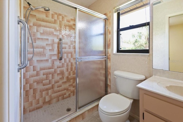 6305 Shalimar St, Port Charlotte, FL 33981 - full bathroom with vanity and a shower stall