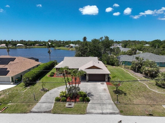 6305 Shalimar St, Port Charlotte, FL 33981 - view of subject property with a nearby body of water