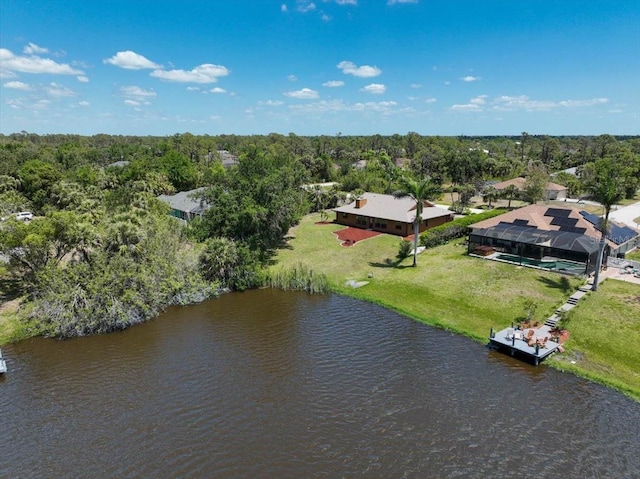 6305 Shalimar St, Port Charlotte, FL 33981 - bird's eye view of a large body of water