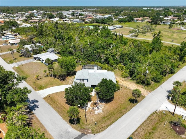 drone / aerial view featuring a residential view