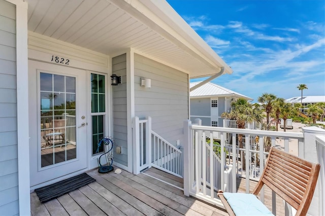 7554 Palm Island Dr S Unit 1822, Placida, FL 33946 - view of wooden deck