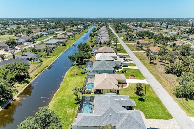 68 Long Meadow Ln, Rotonda West, FL 33947 - aerial view featuring a residential view and a water view