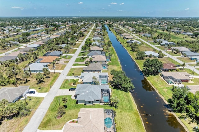 68 Long Meadow Ln, Rotonda West, FL 33947 - birds eye view of property featuring a residential view and a water view