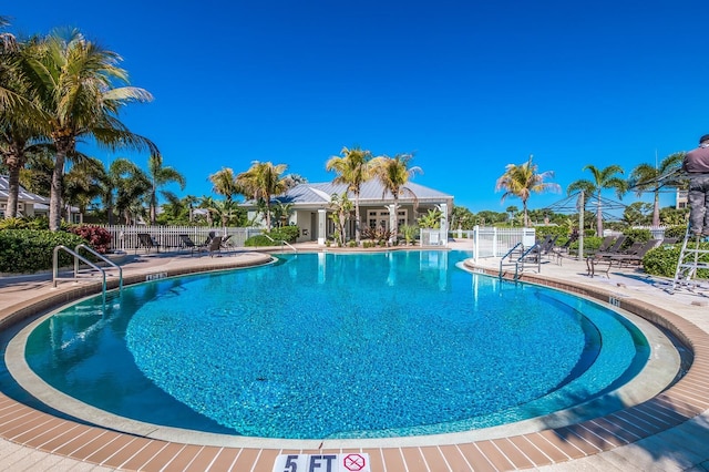 8500 Amberjack Cir Unit 102, Englewood, FL 34224 - community pool with fence and a patio