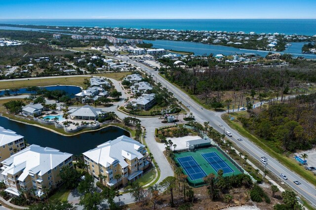 8500 Amberjack Cir Unit 102, Englewood, FL 34224 - birds eye view of property with a water view